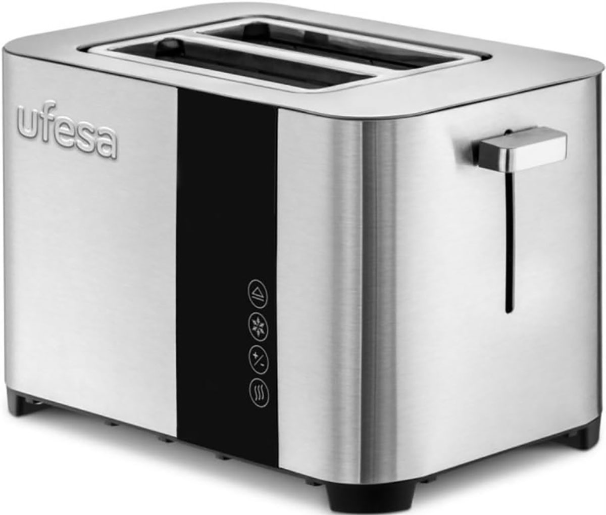 

Тостер Ufesa Duo Delux, Нержавеющая сталь/черный