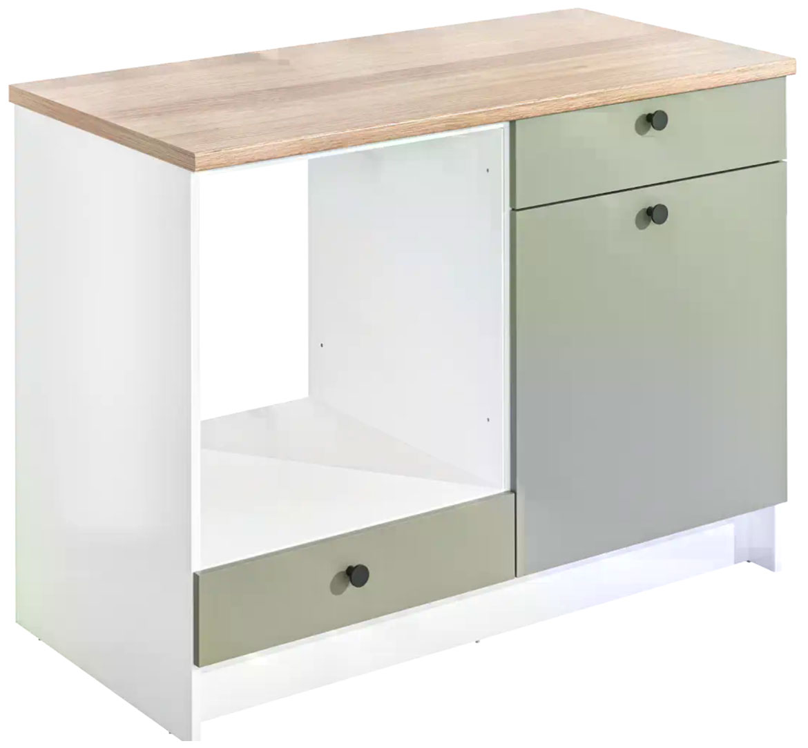 Изображение товара Шкаф кухонный напольный Candy ModulE с ящиком и столешницей 120x91x61 см