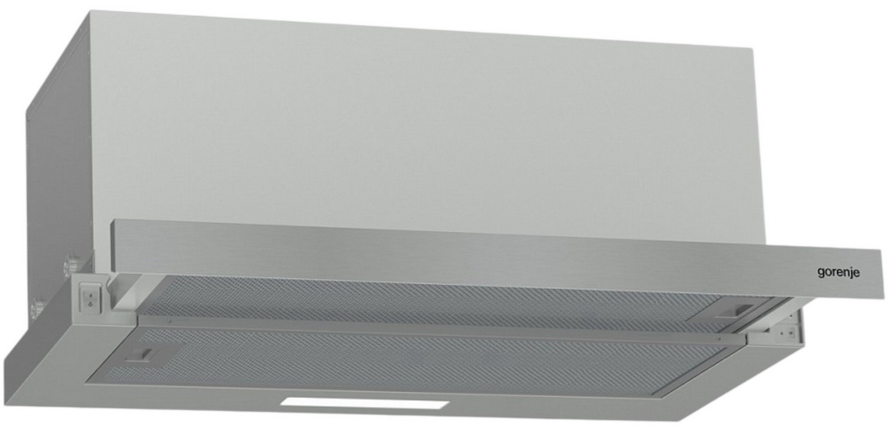 Изображение товара Вытяжка Gorenje TH60E5X телескопическая нержавеющая сталь 550 м3/ч