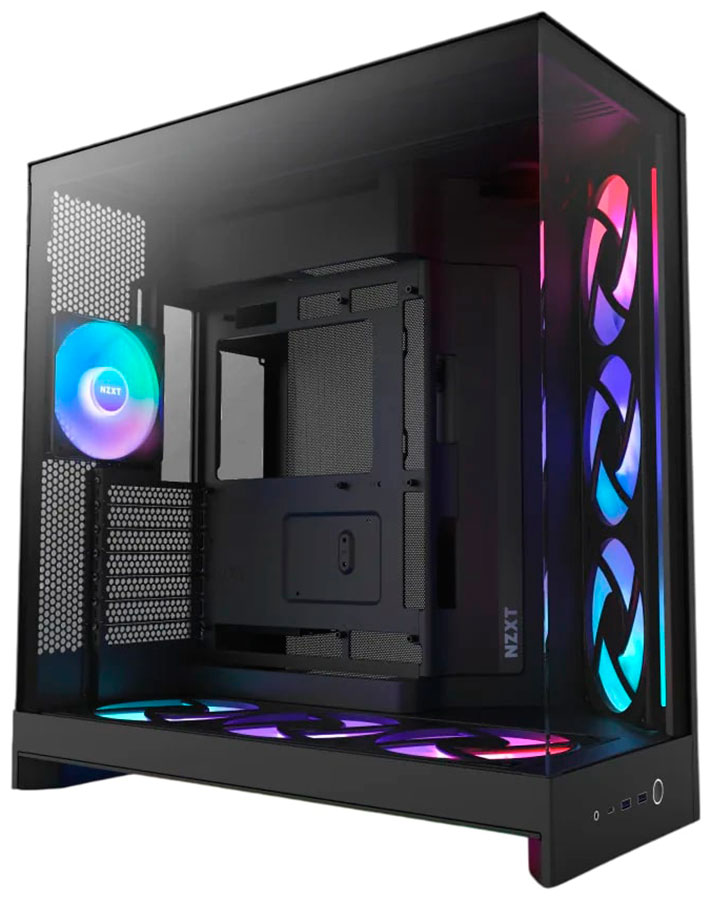 Изображение товара Компьютерный корпус NZXT H9 Flow RGB+ (2025) Black (CM-H92FB-P1)