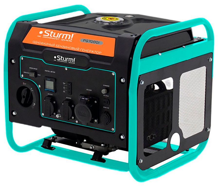 Изображение товара Бензогенератор инверторный Sturm! PG7000i