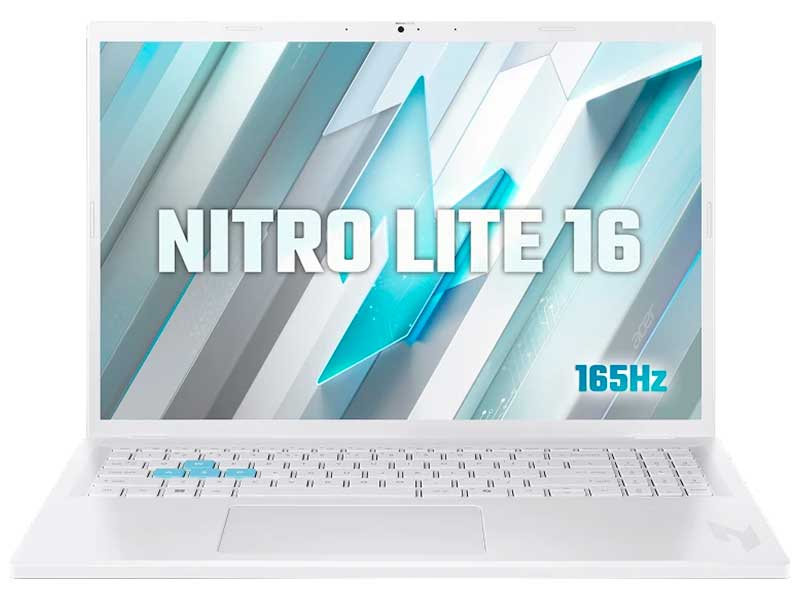 Изображение товара Ноутбук Acer 16 Nitro Lite NL16-71G-74YP с IPS дисплеем и RTX 4050