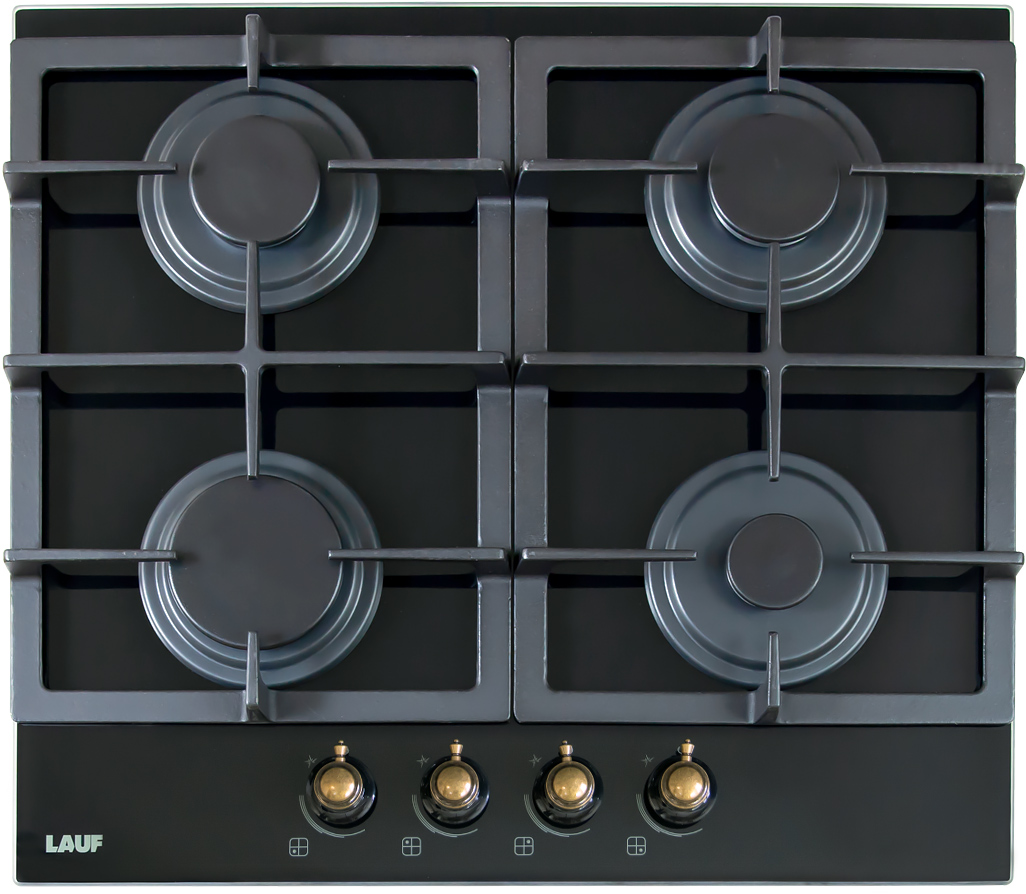 

Газовая варочная панель Lauf PG-618BL classic, Черный