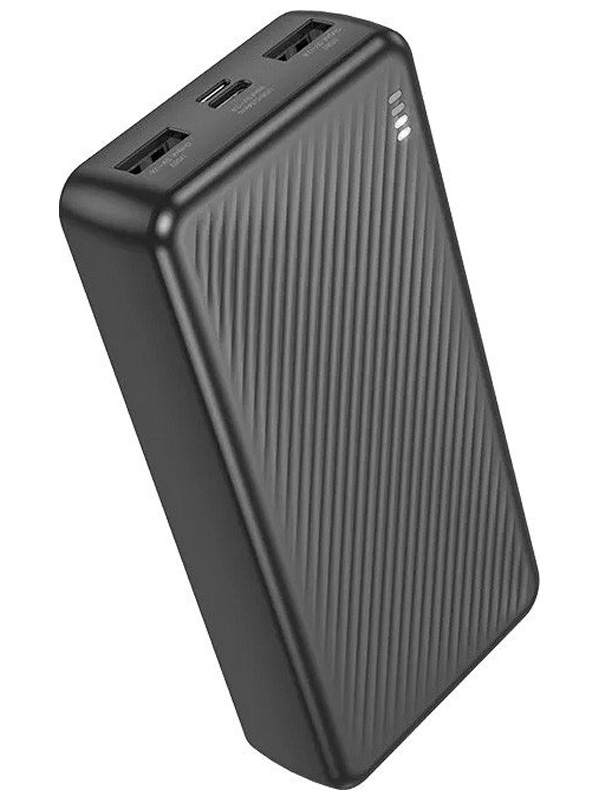 Изображение товара Внешний аккумулятор Borofone BJ55A, 20000 mAh, 2 USB+Type-C, LED, черный