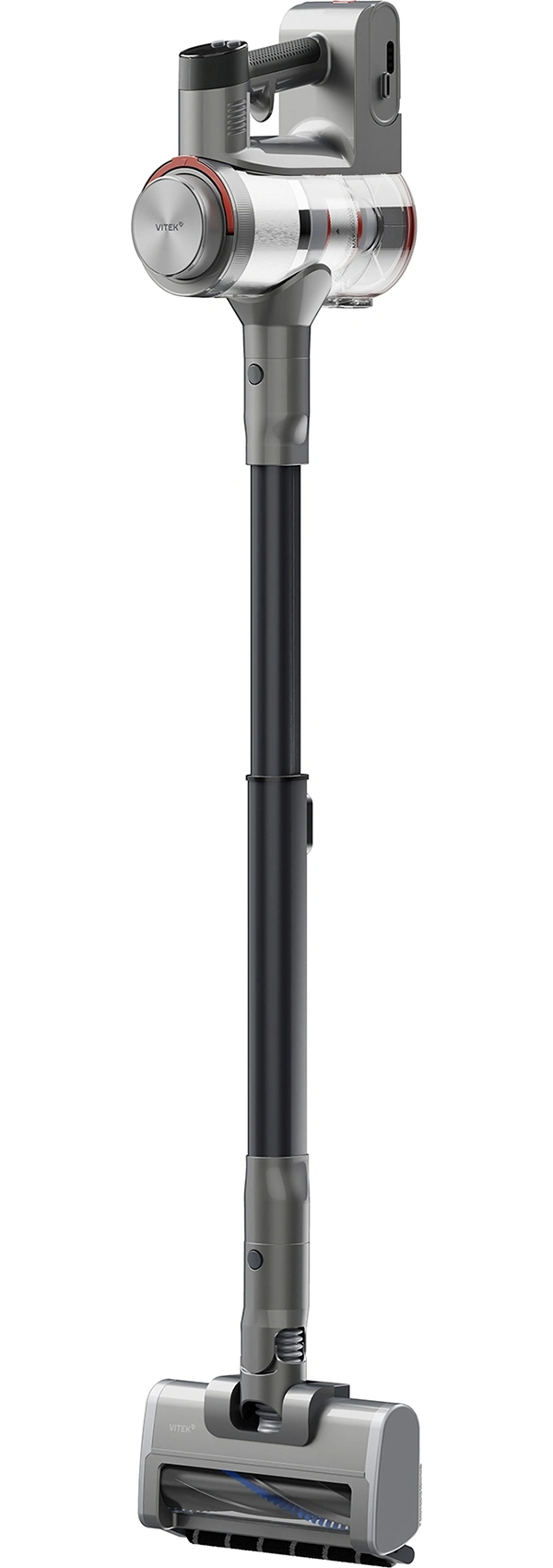 

Пылесос Vitek VT-CLSAQUA_RAPID, 470 Вт, стальной/серебристый