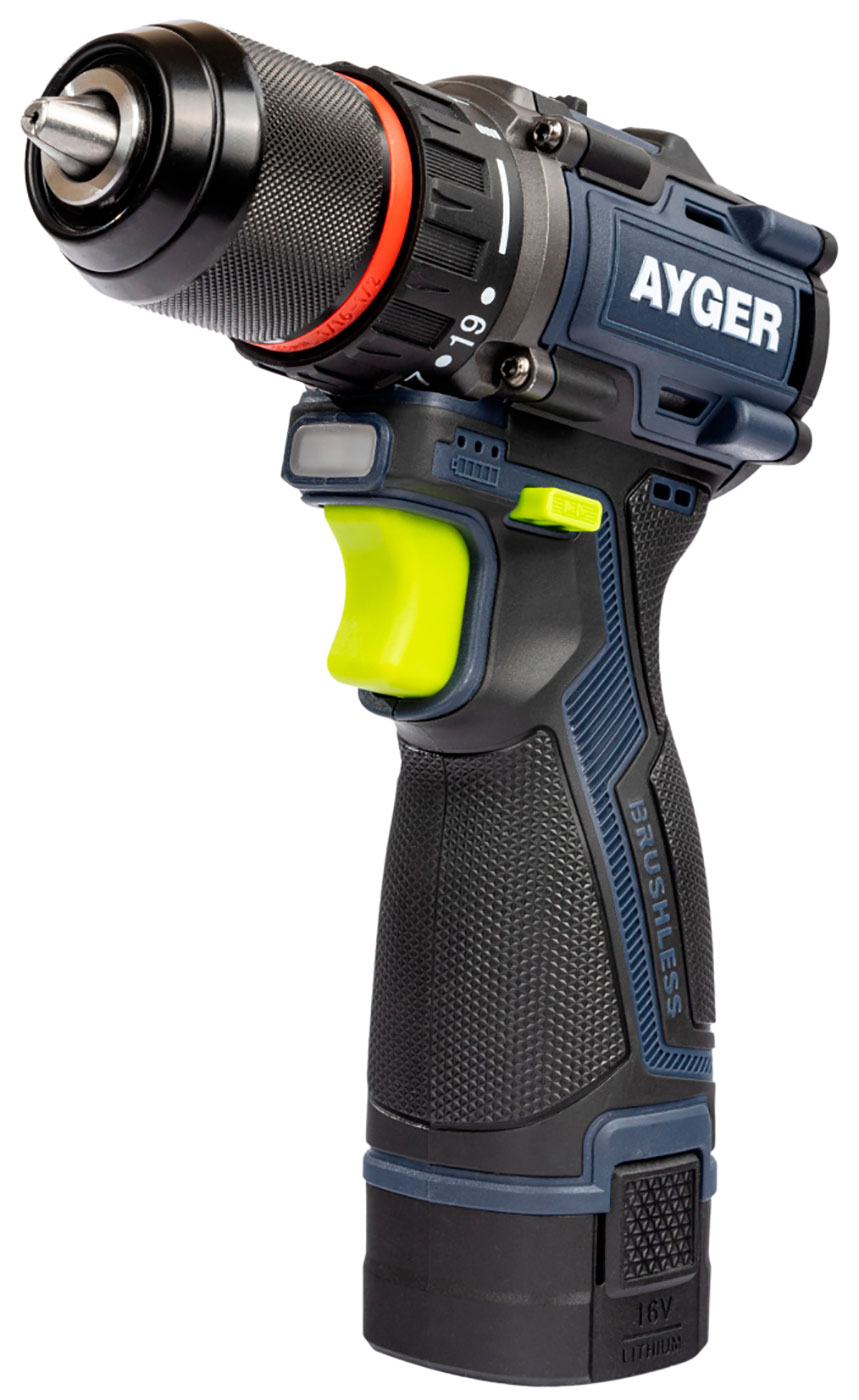 

Шуруповерт аккумуляторный Ayger AP16BL2