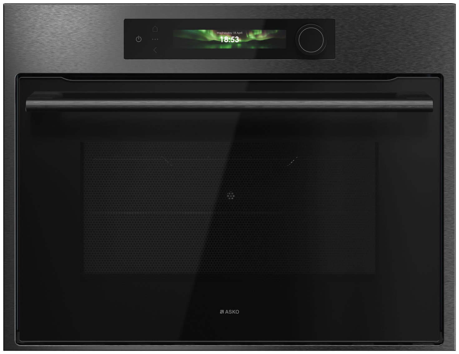 Изображение товара Электрический мультифункциональный духовой шкаф Asko OCM64BSH с СВЧ и пиролитической очисткой