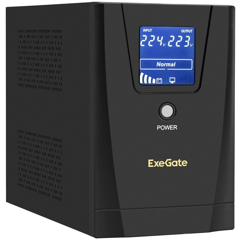 Изображение товара Источник бесперебойного питания ExeGate SpecialPro Smart LLB 3000VA LCD AVR