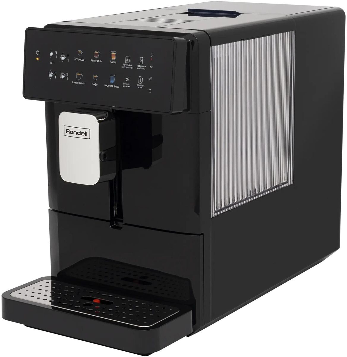 Изображение товара Автоматическая кофемашина Rondell RDE-1115 черный профессиональный дизайн