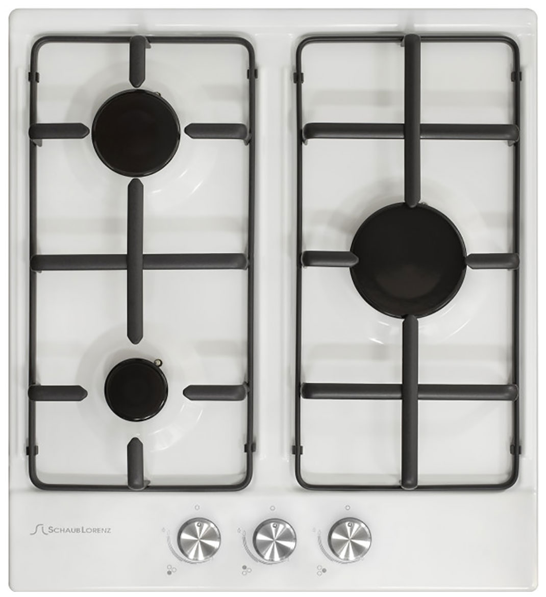 Изображение товара Газовая варочная панель Schaub Lorenz SLK GW4011 3 конфорки электроподжиг и газ-контроль