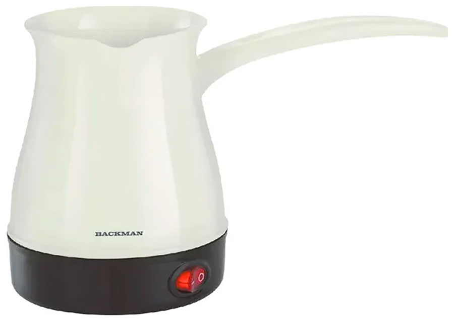

Электрическая турка Backman BM-COF 901, Белый/черный