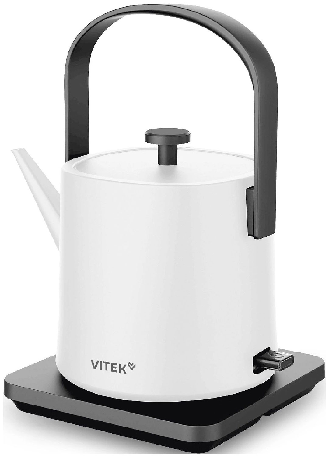 Изображение товара Электрочайник Vitek VT-WK1001 0.8 л 1000 Вт современный дизайн стальной корпус
