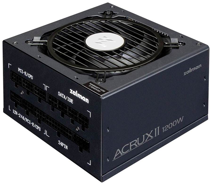 Изображение товара Блок питания Zalman 1200W ATX12V v3.1 Platinum (ZM1200-ARX2)