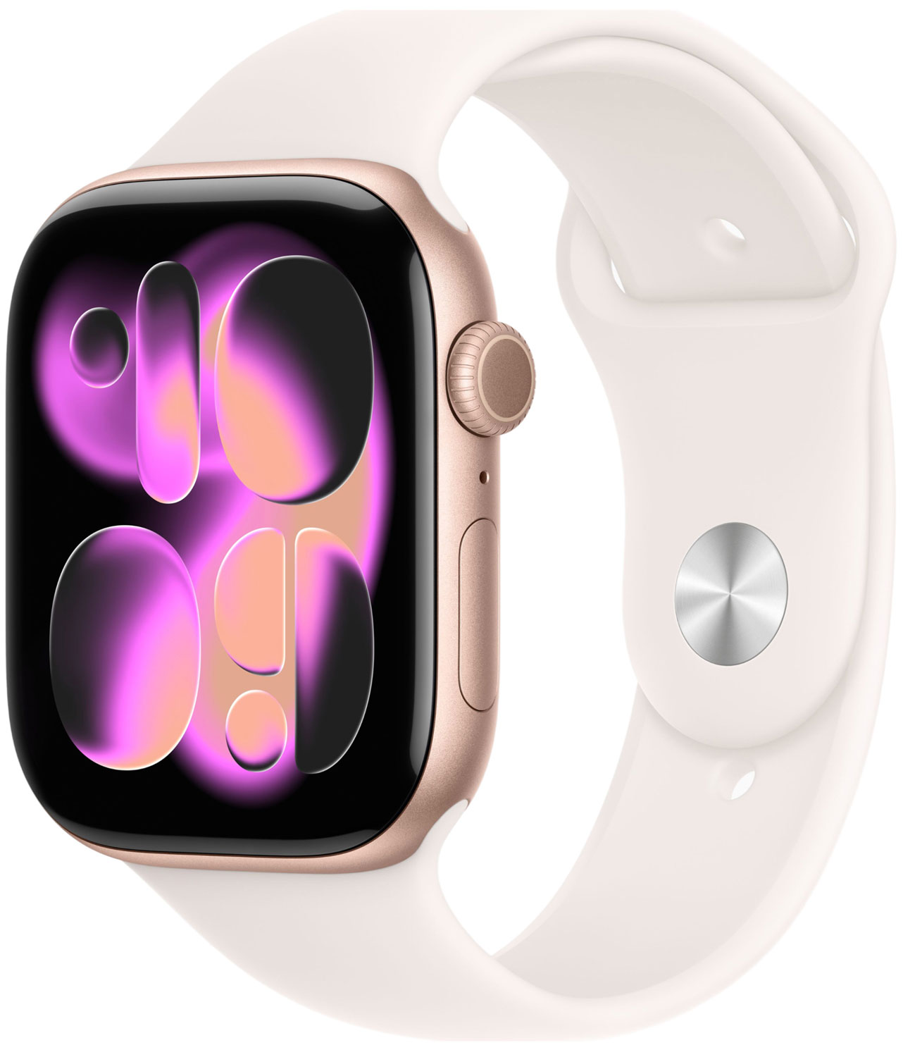 Изображение товара Умные часы Apple Watch S11 GPS 46mm Rose Gold Al. Case /Light Blush SB - M/L MEV74X/A A3333