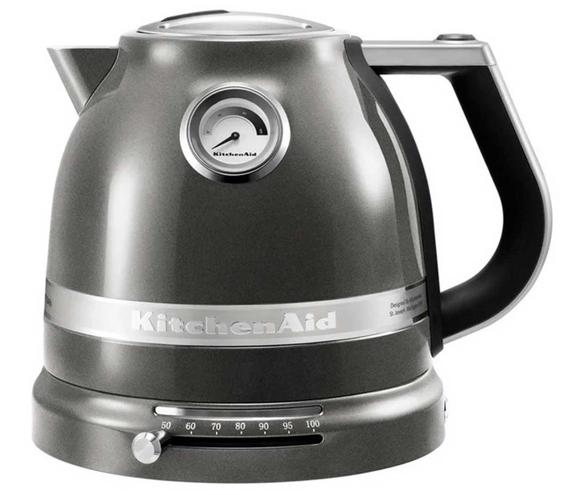 Изображение товара Электрический чайник KitchenAid 5KEK 1522 EMS металлик 1.5л 2.4кВт