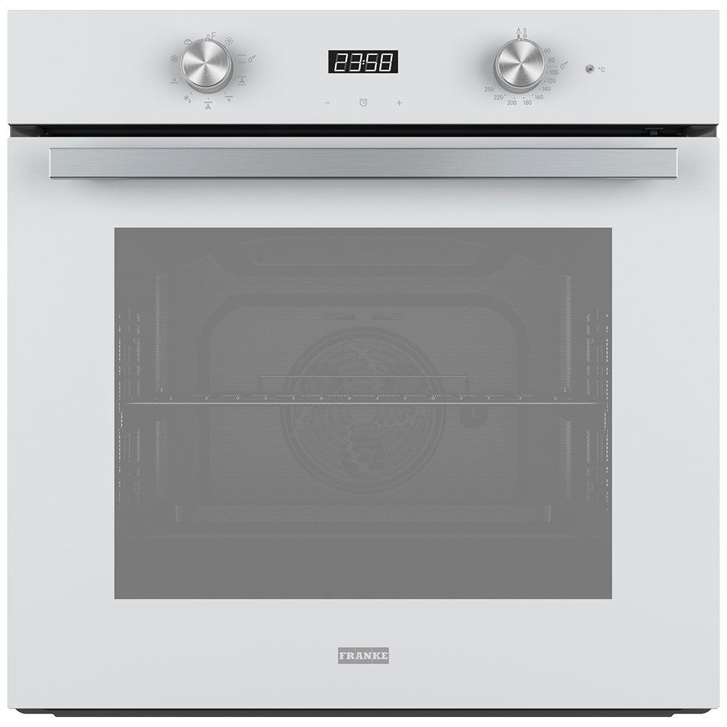 Изображение товара Электрический духовой шкаф Franke FSM 86 H WH с паровой очисткой и конвекцией