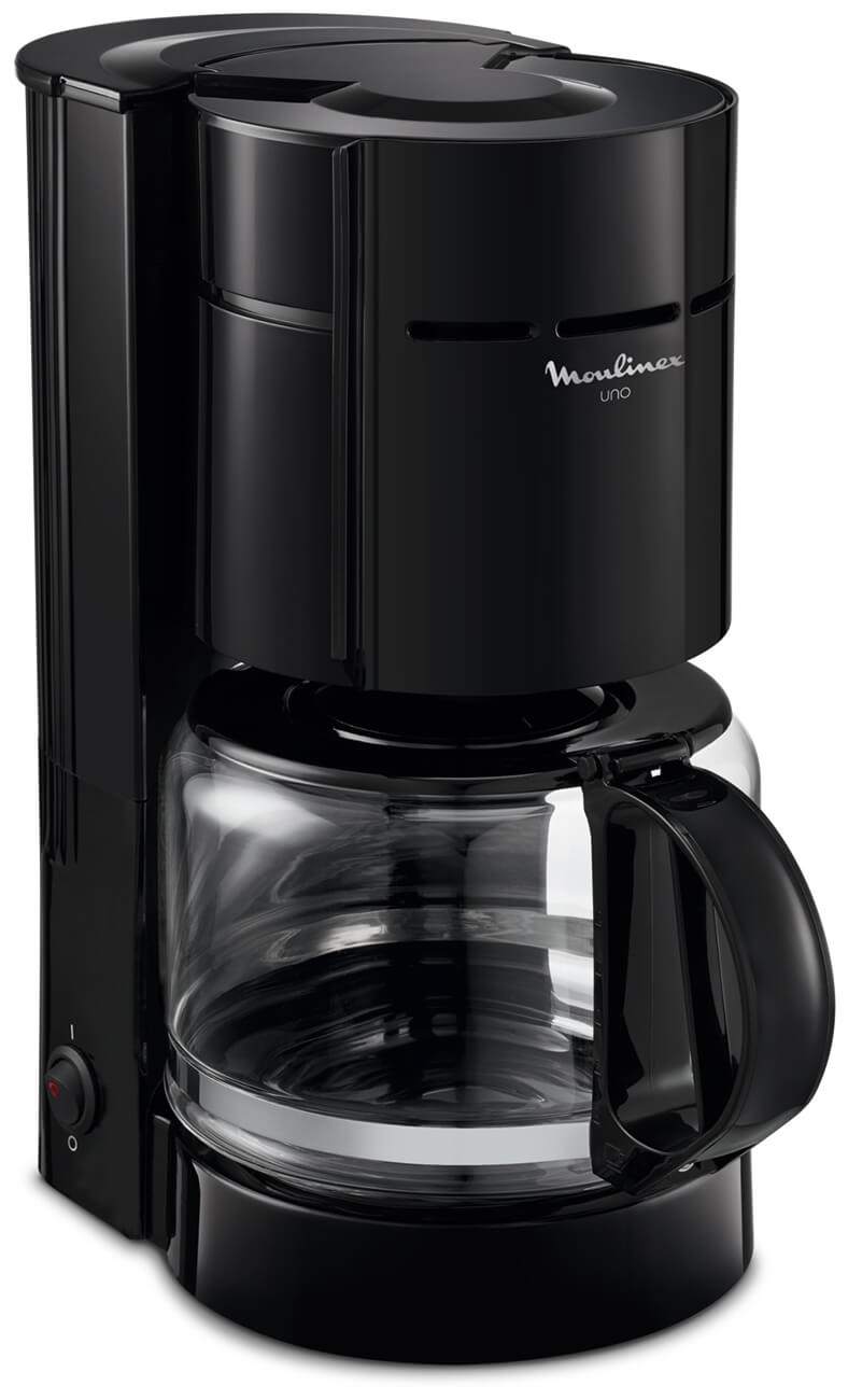 Изображение товара Капельная кофеварка Moulinex Uno FG121811 черная для 12 чашек