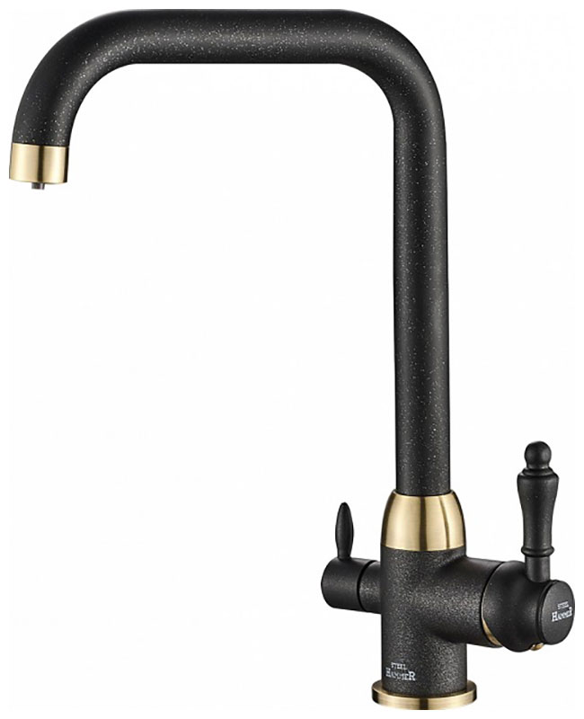 Изображение товара Смеситель для кухни Zorg SH 725 BLACK BR