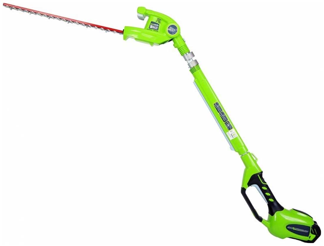 Изображение товара Кусторез Greenworks штанговый G24PH51 24V 51см аккумулятор без АКБ и ЗУ