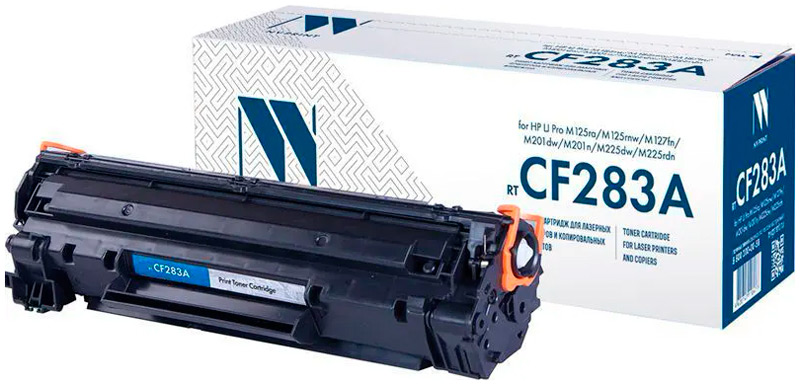 Картридж Nvp совместимый NV-CF283A для HP LaserJet Pro M201dw/ M201n/ M125r/ M125ra/ M225dn/ M225dw/ M225rdn/ M12 плата форматера hp lj m127fn cz183 60001 oem