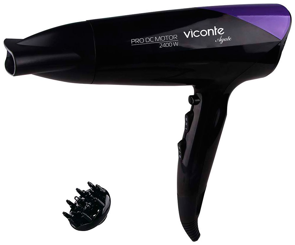 Фен Viconte VC-3725 фиолетовый