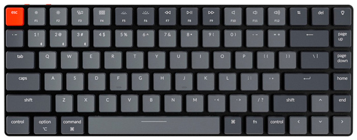 Изображение товара Беспроводная клавиатура Keychron K3 Low Profile с подсветкой для Mac и Windows Изображение товара Беспроводная клавиатура Keychron K3 Low Profile с подсветкой для Mac и Windows