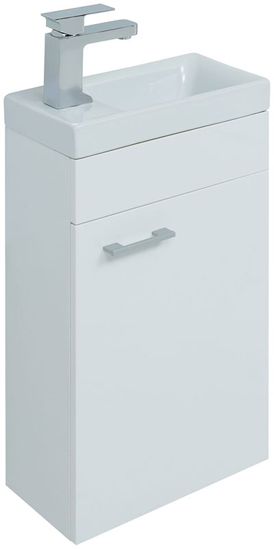 Изображение товара Тумба под раковину Aquanet Нота 40 L (Moduo) белый (00246954)