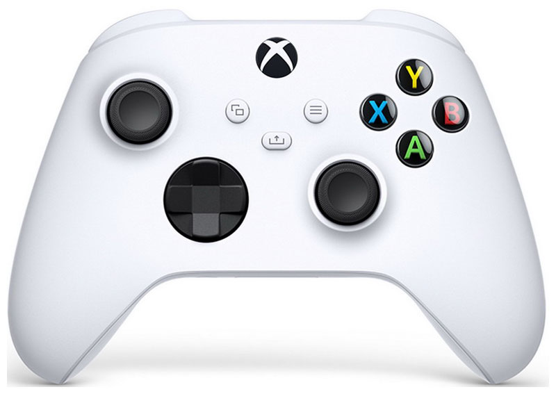 Беспроводной геймпад Microsoft Xbox (USA Spec) БЕЛЫЙ (QAS-0001) jcd запасные кнопки abxy для беспроводного контроллера microsoft xbox серии x s