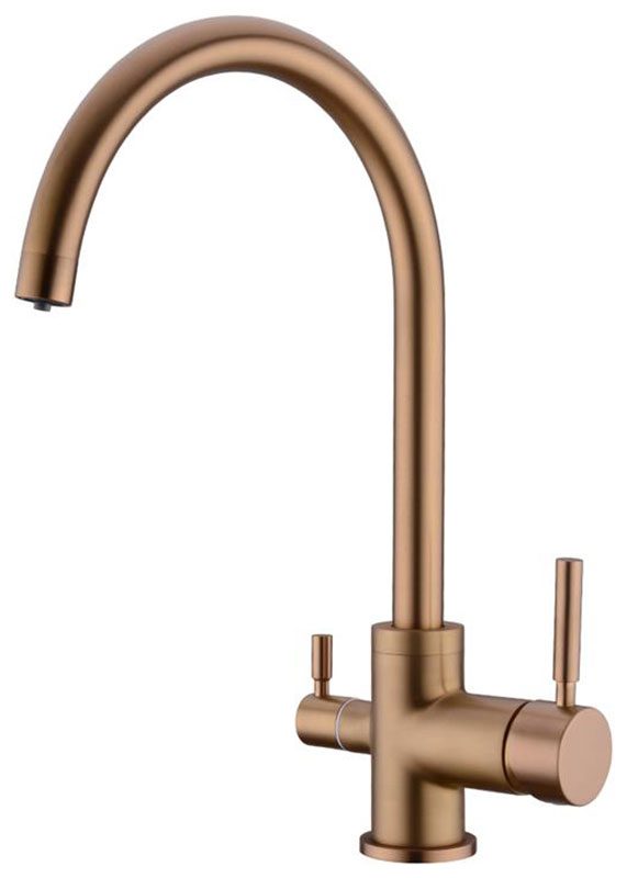 Изображение товара Кухонный смеситель Emar ECB - 3007 PVD Coppery Латунь