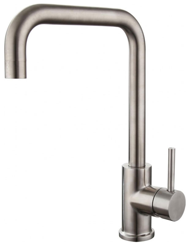 Изображение товара Кухонный смеситель Oulin OL-8019 сатин нержавеющая сталь Россия