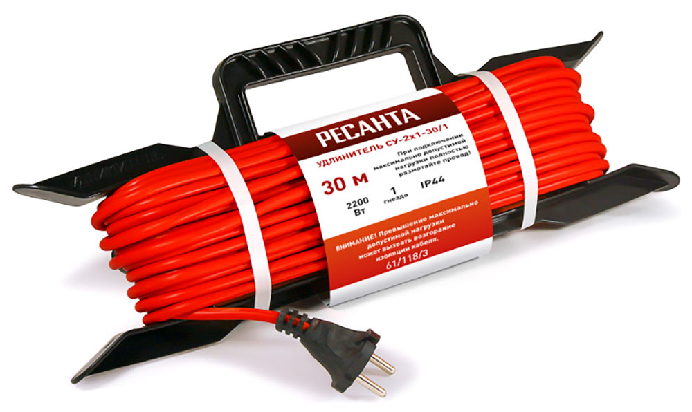 Изображение товара Удлинитель силовой на раме Ресанта СУ-2х1-30/1 (IP44)