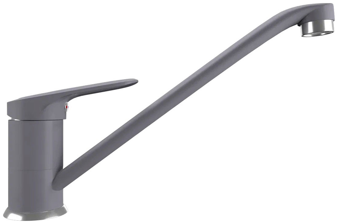 

Cмеситель для кухни Ulgran UQ-004/бетон UQ-004-05, Серый