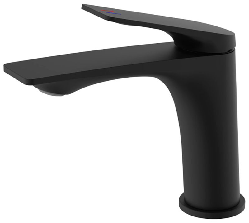 Изображение товара Смеситель для раковины Haiba HB816-7 черный керамический картридж 35 мм