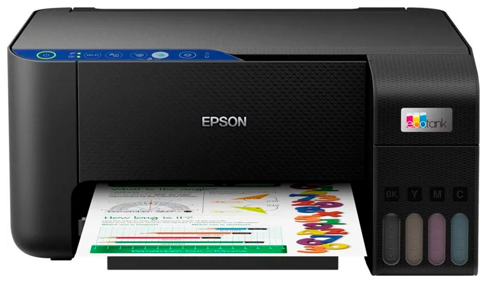 Изображение товара МФУ струйный Epson L3251 A4 WiFi USB черный