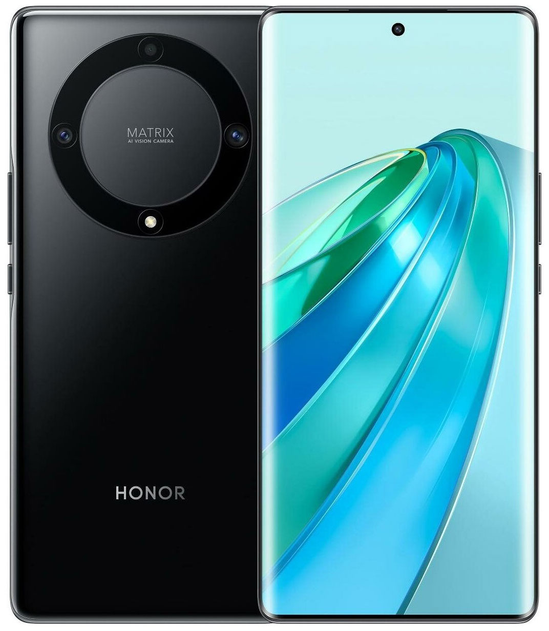 Смартфон Honor X9A 6/128GB 5109ALXQ Полночный черный смартфон realme c33 128gb 4gb золотой моноблок 3g 4g 6 5 1600x720 android 12 50mpix 802 11 b g n nfc gps