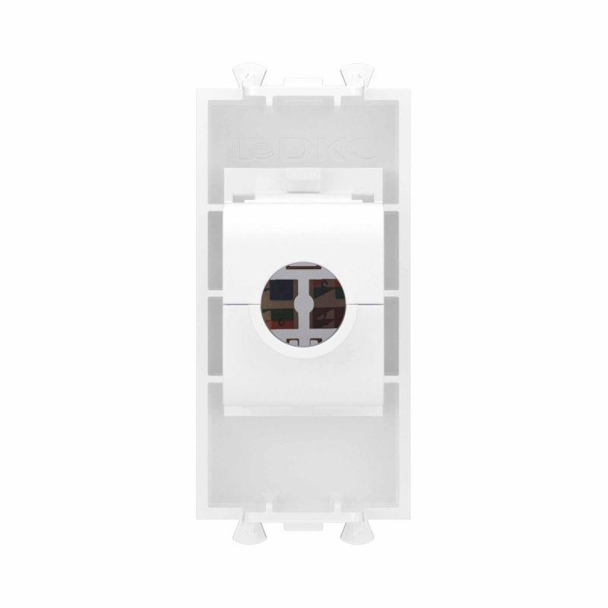 Изображение товара Рамки, декоративные элементы и основания для ЭУИ DKC Розетка компьютерная 1мод. Avanti Белое облако