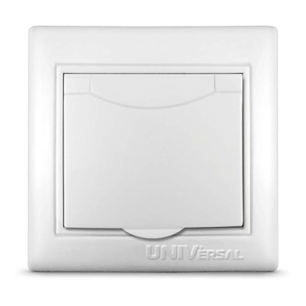 Изображение товара Розетка Универсал с заземлением и крышкой серия Севиль 16А IP20