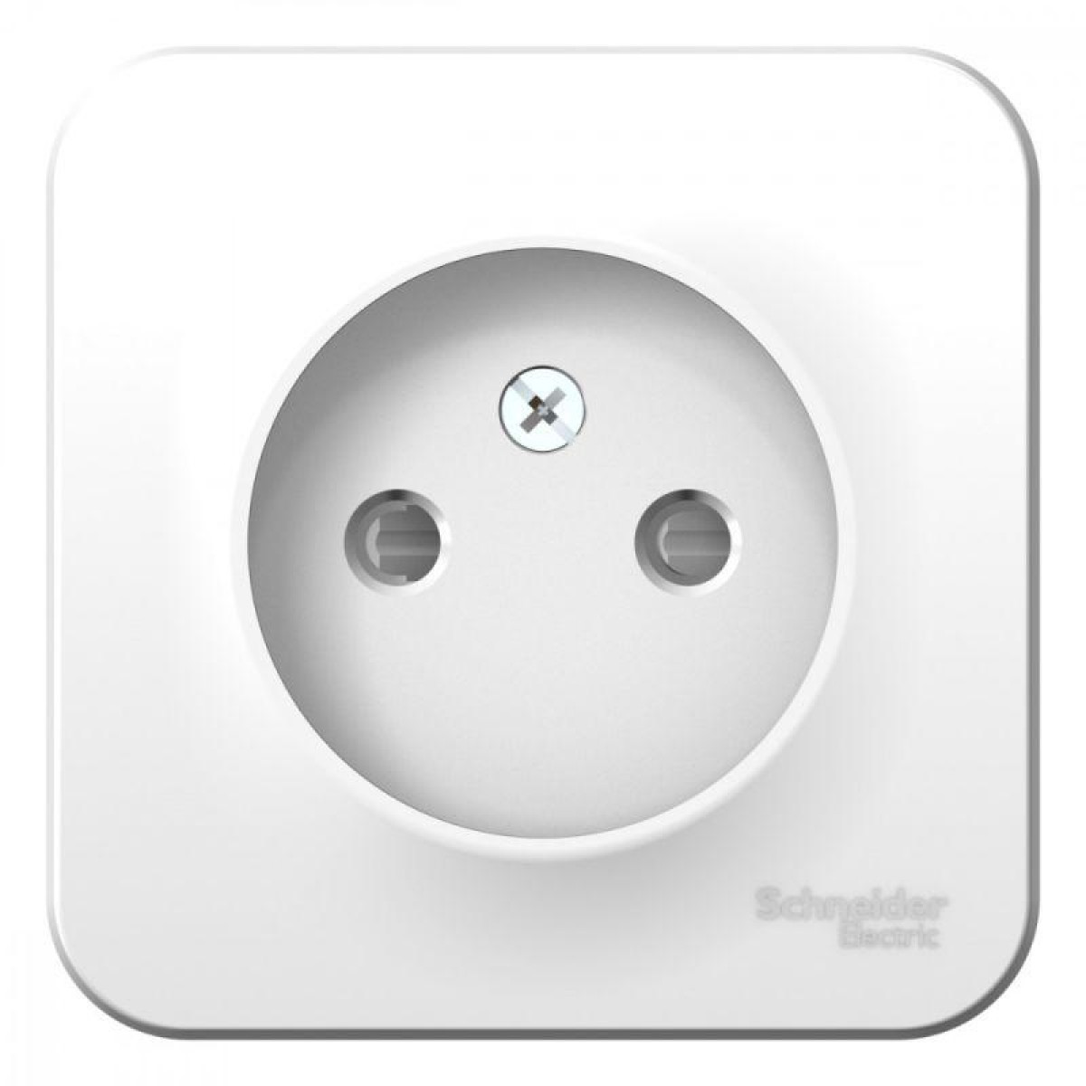 Изображение товара Розетка Systeme Electric Blanca 1-м ОП IP20 16А без заземл. защ. шторки
