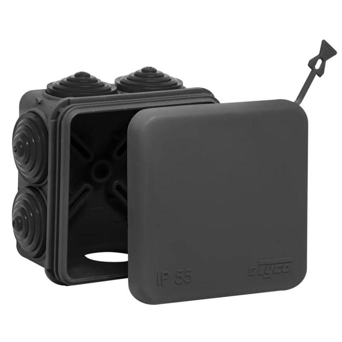 Изображение товара Распределительная коробка Ruvinil 70х70х40мм IP55 для электромонтажа