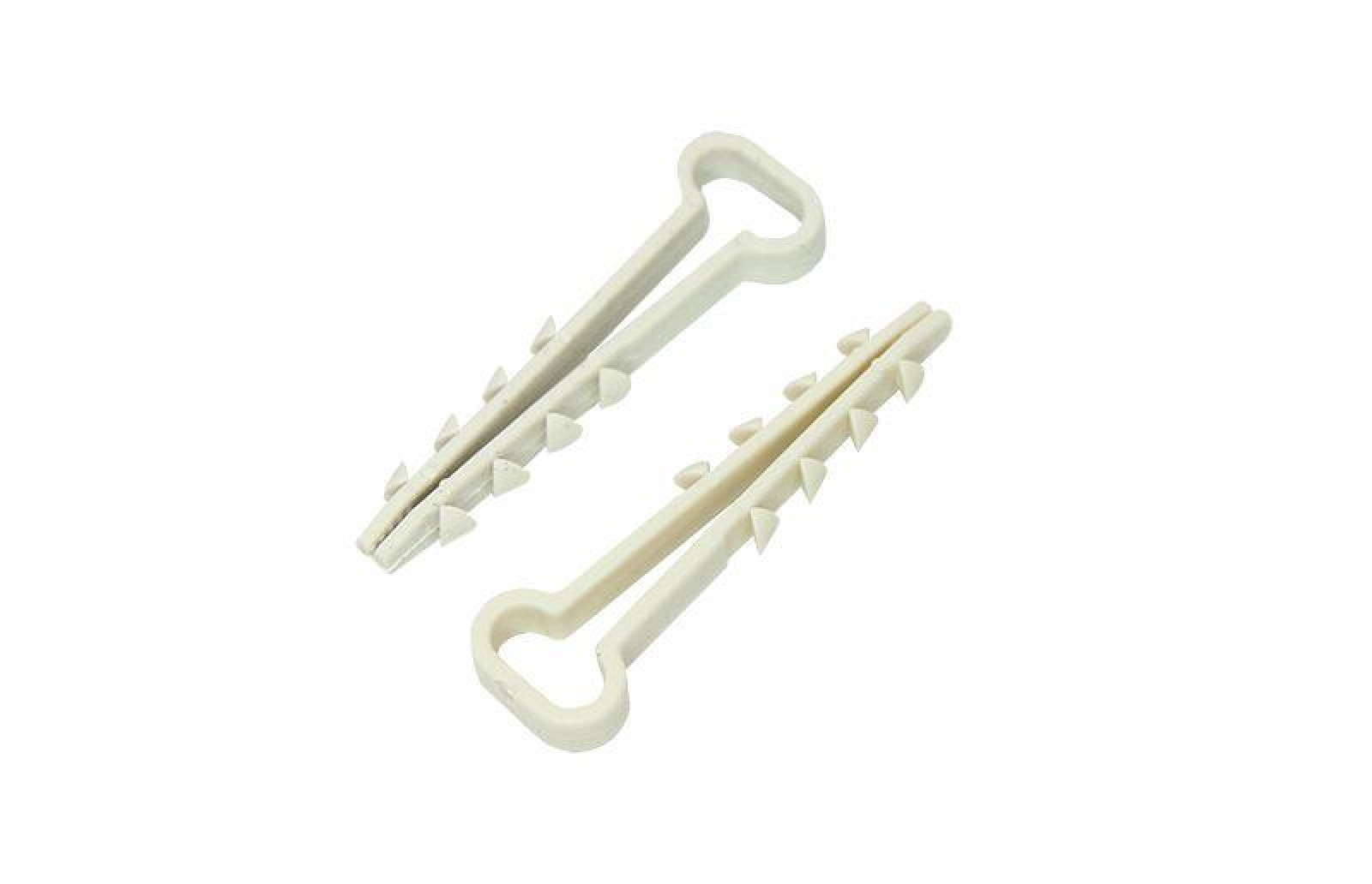 Изображение товара Кабели, провода и аксессуары Proconnect Дюбель-хомут 5-10 для плоского кабеля прямоуг. бел. (уп.100 шт)