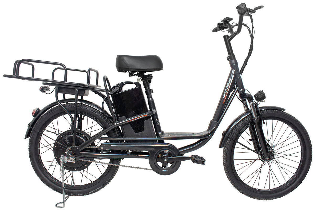 цена Электровелосипед Hiper ENGINE NOVA D1 (HE-ND01 Graphite) графитовый