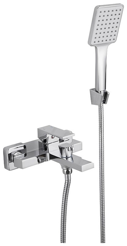 Изображение товара Смеситель для ванны Belz B613/хром с душевым гарнитуром и керамическим картриджем