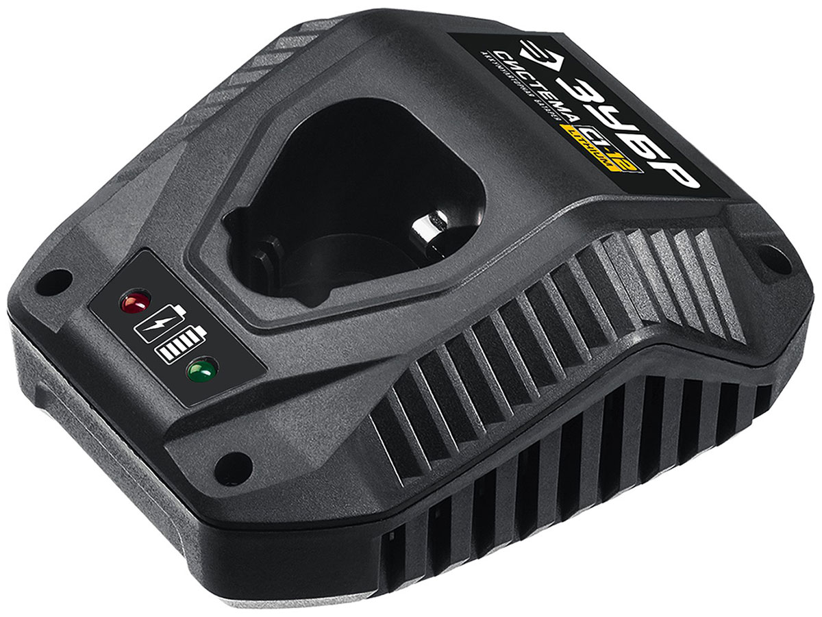 Изображение товара Зарядное устройство Зубр С1-12, 12 В, 1.8 А, для Li-Ion АКБ (БЗУ-С1-12)