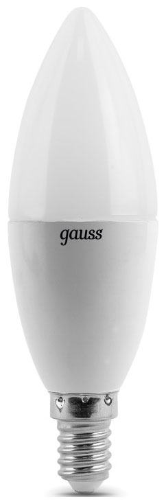Изображение товара Лампочка Gauss LED Candle E 14 6.5W 2700 K 103101107 Изображение товара Лампочка Gauss LED Candle E 14 6.5W 2700 K 103101107