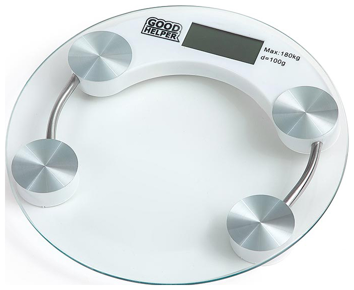 Весы напольные GoodHelper BS-S50, прозрачное стекло
