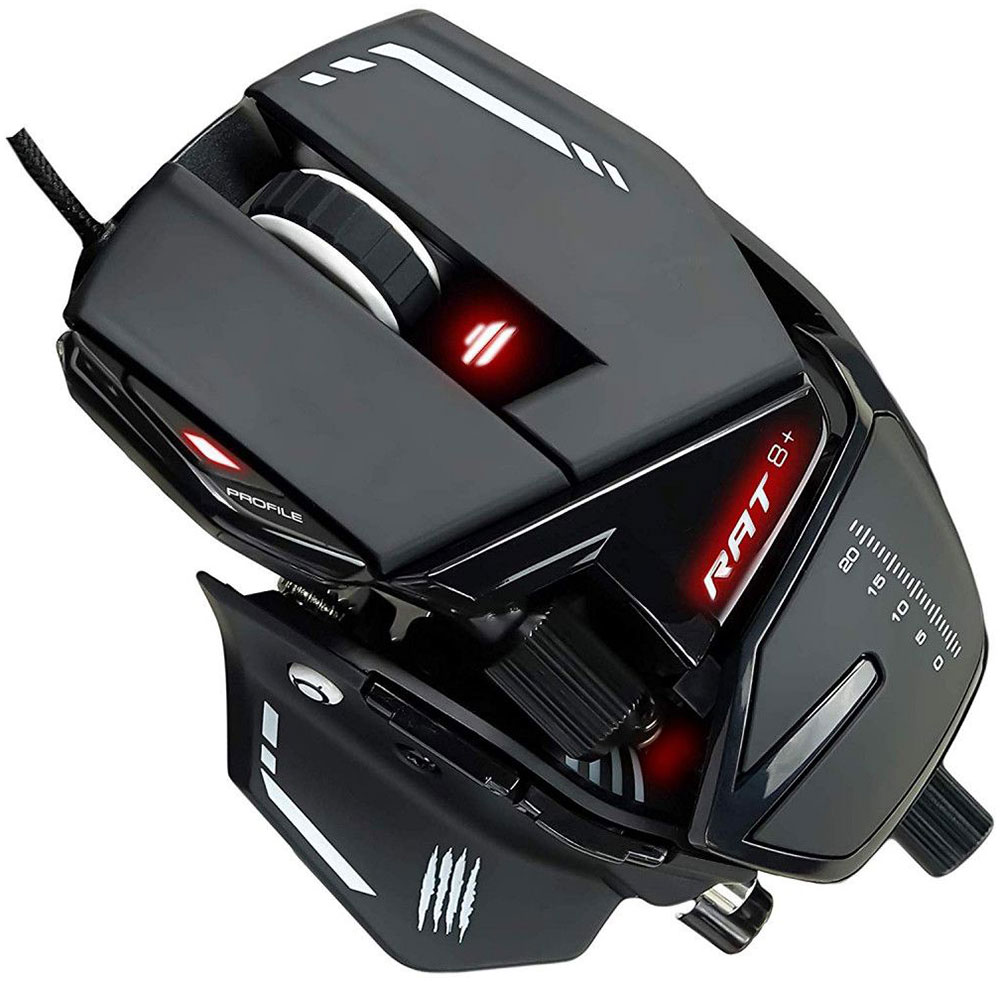 Изображение товара Игровая проводная мышь Mad Catz R.A.T. 8+ с регулируемой эргономикой и 16 000 DPI