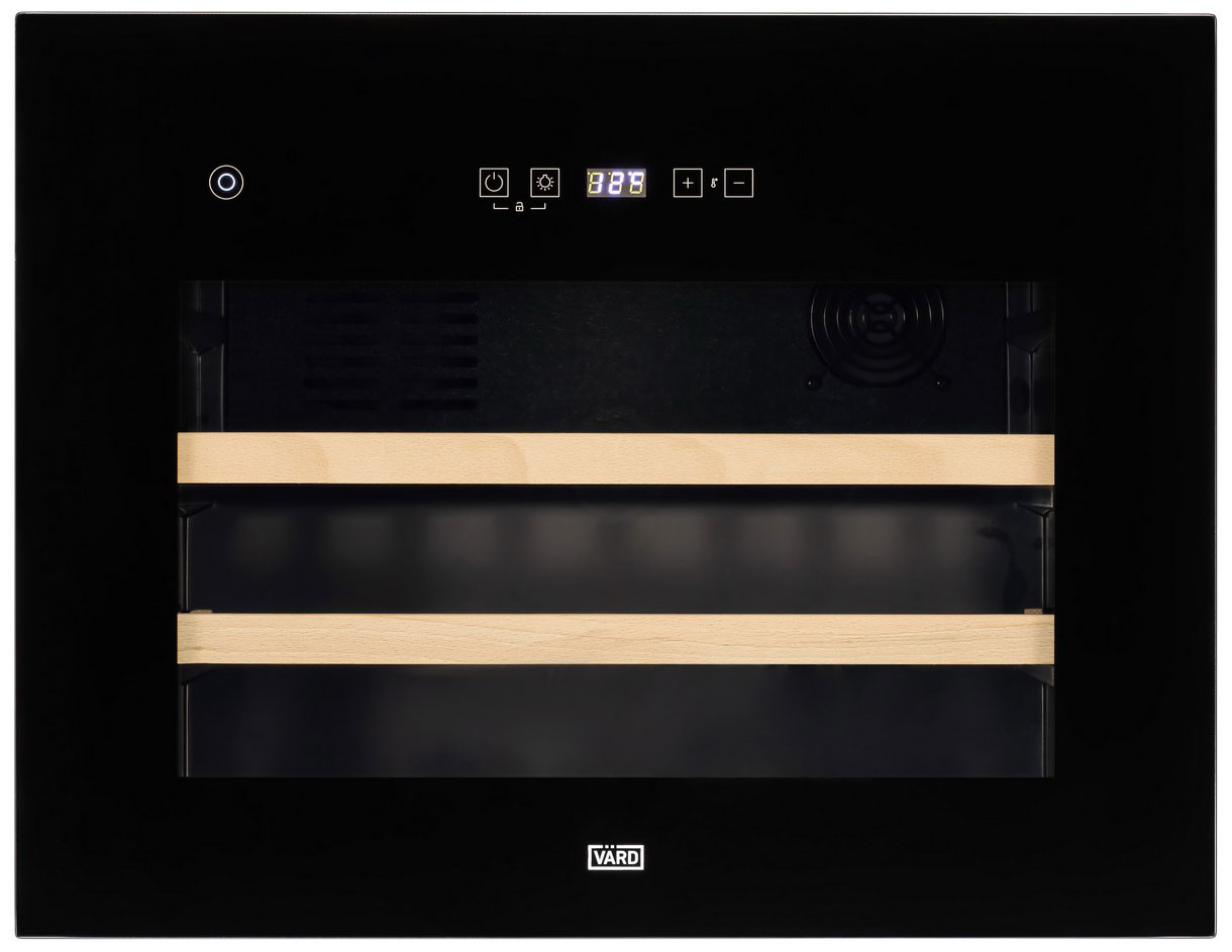 Изображение товара Встраиваемый винный шкаф Vard WCI4SS с ультрафиолетовой защитой и сенсорным управлением