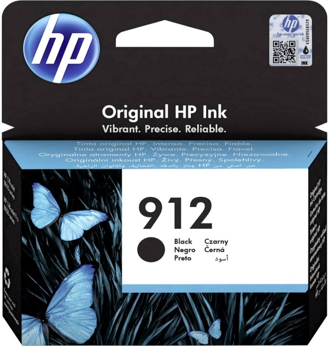 Изображение товара Картридж струйный HP 912 3YL80AE черный (300стр.) для DJ IA OfficeJet 801x/802x