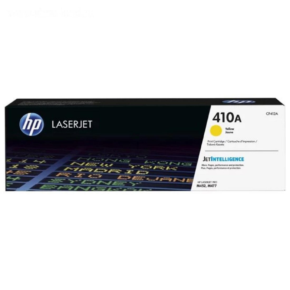 Изображение товара Лазерный картридж HP 410A CF412A желтый для LJ Pro M452 M477 2300 страниц