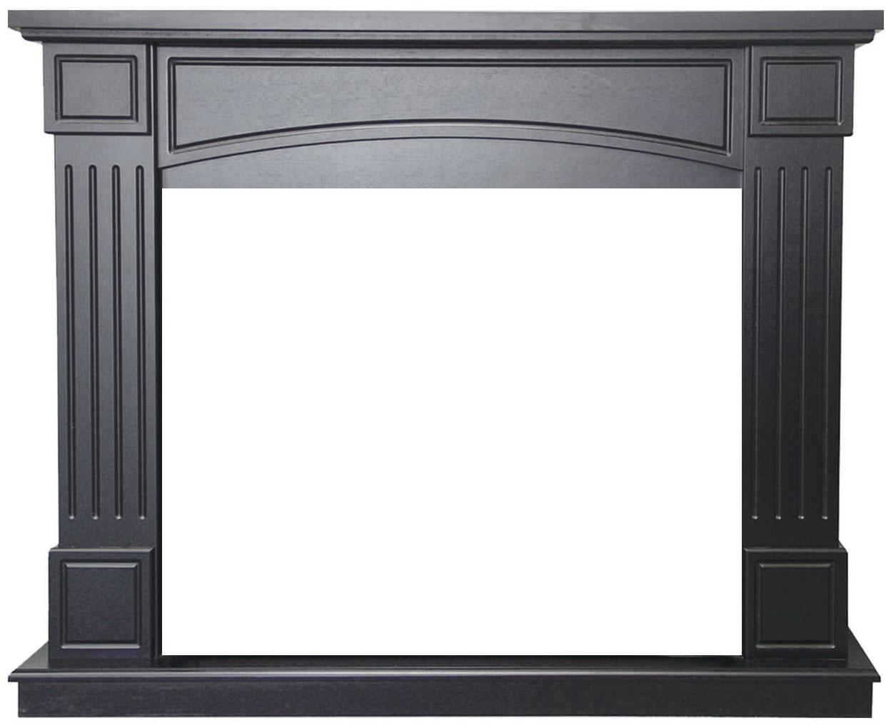 Изображение товара Каминокомплект Royal Flame Boston серый графит с очагом Emerald 28 напольный классика